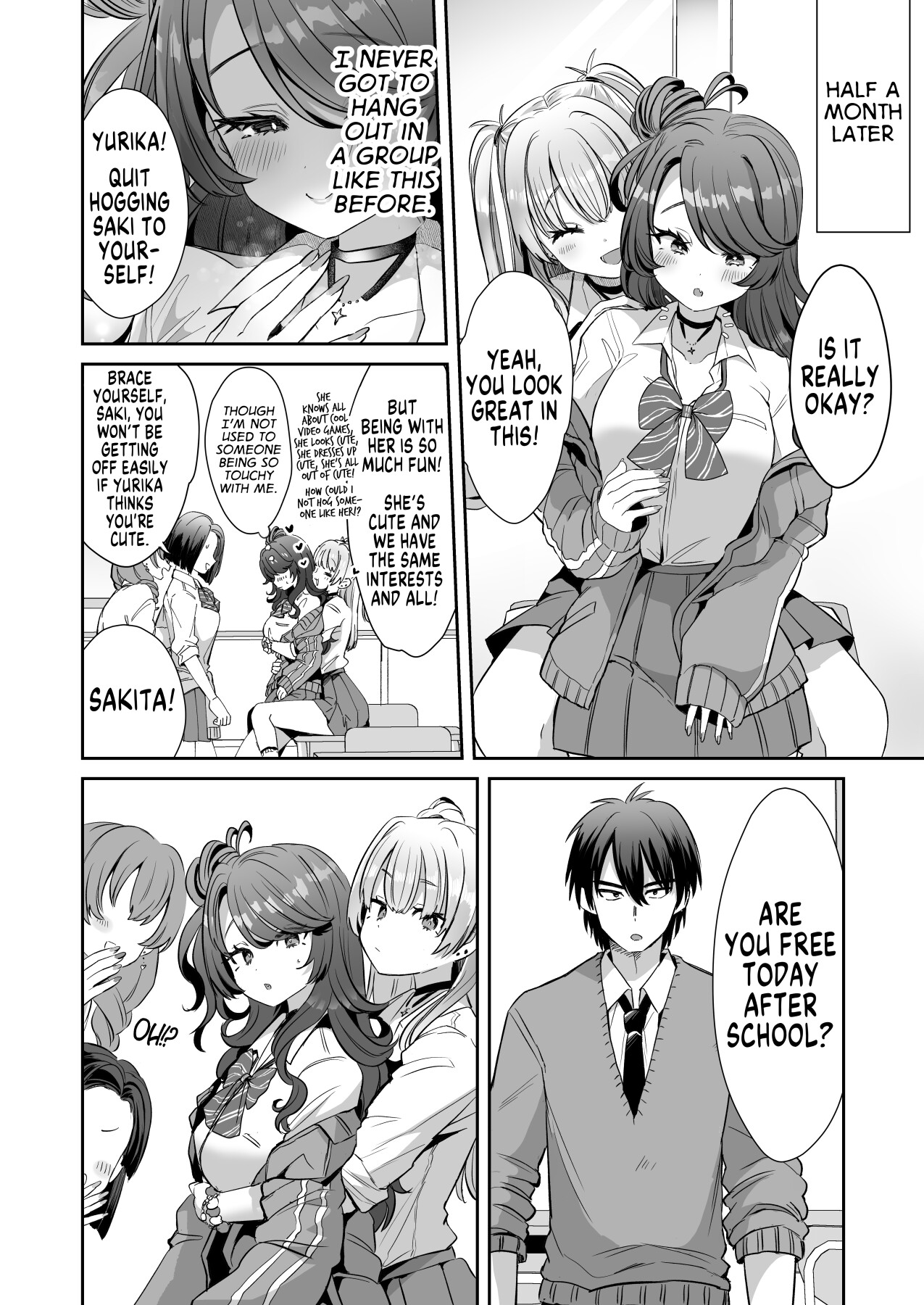 Hentai Manga Comic-How Waking Up as a Girl has Turned me from a Gloomy Guy into a Gyaru-Read-15